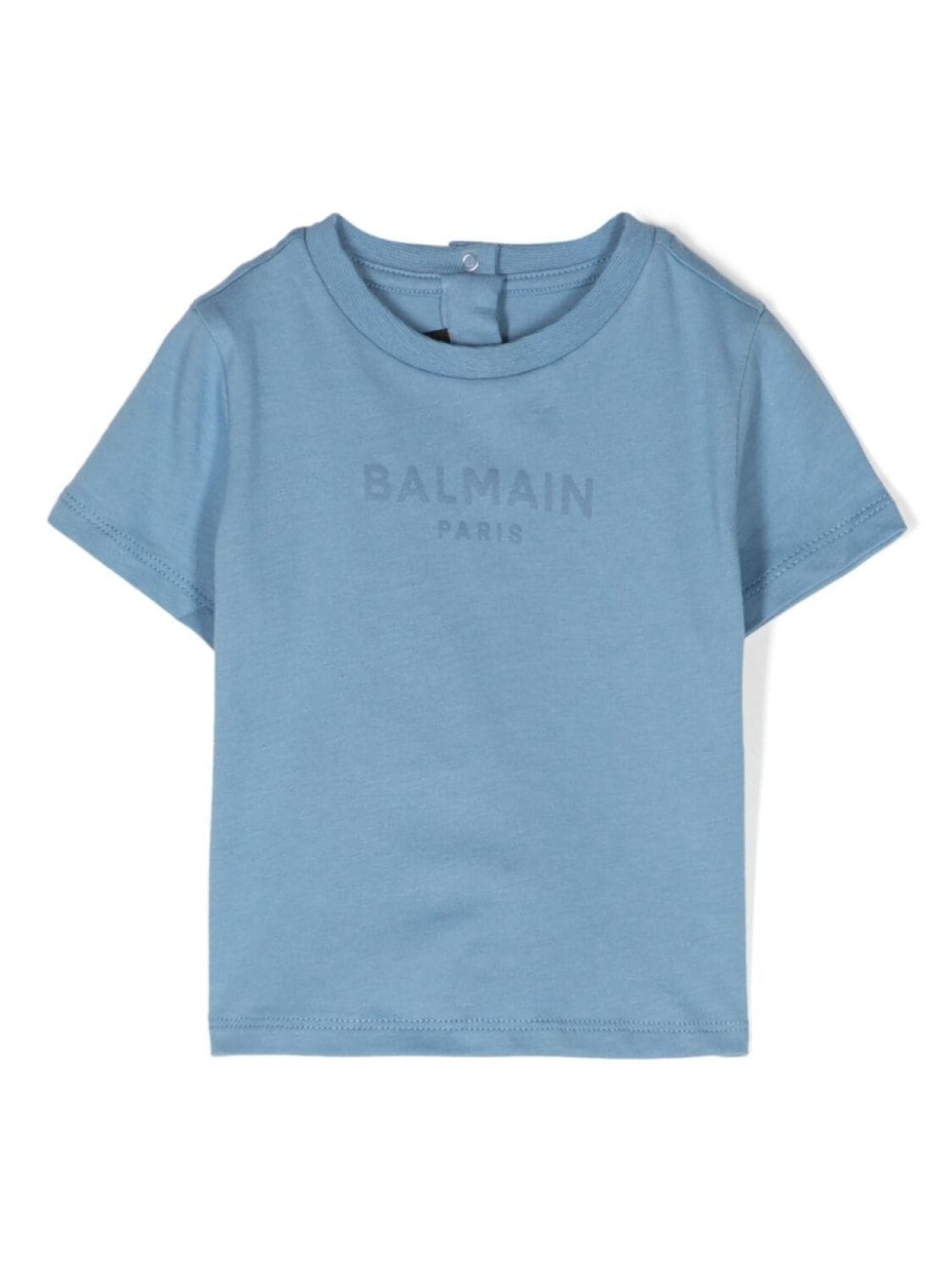 

Balmain Kids футболка с логотипом, синий