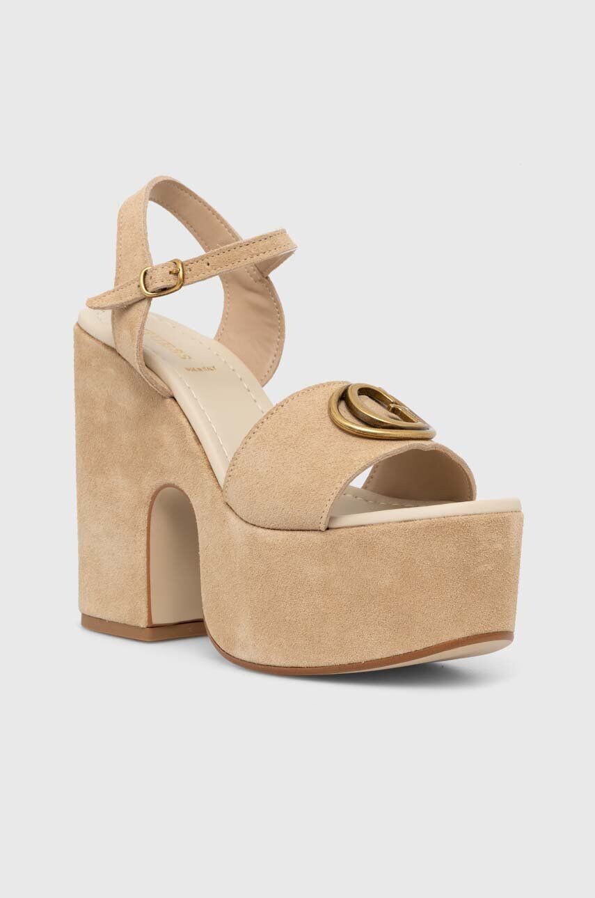 

Замшевые сандалии Guess CLODY, бежевый
