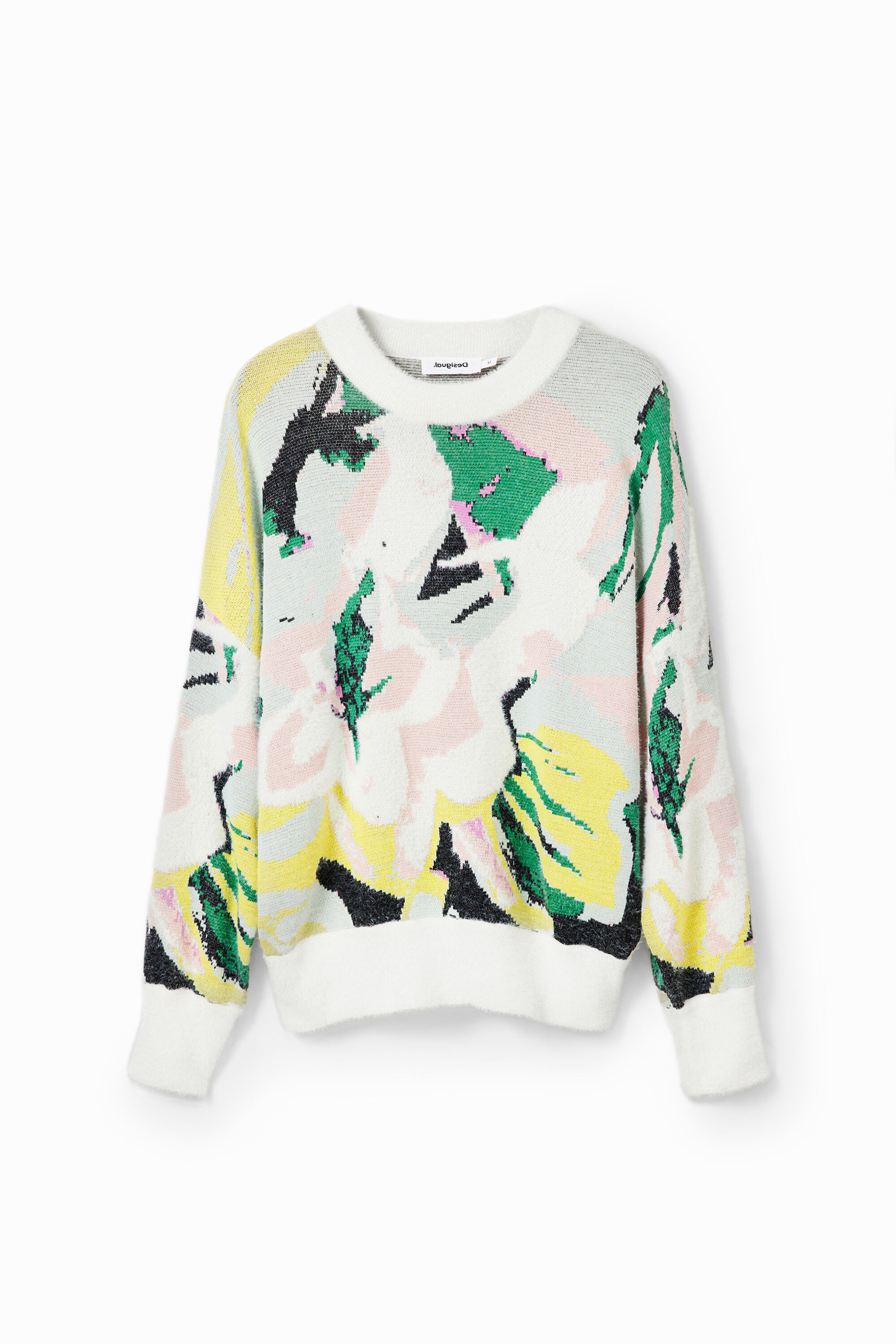 

Джемпер Desigual с рисунком, белый