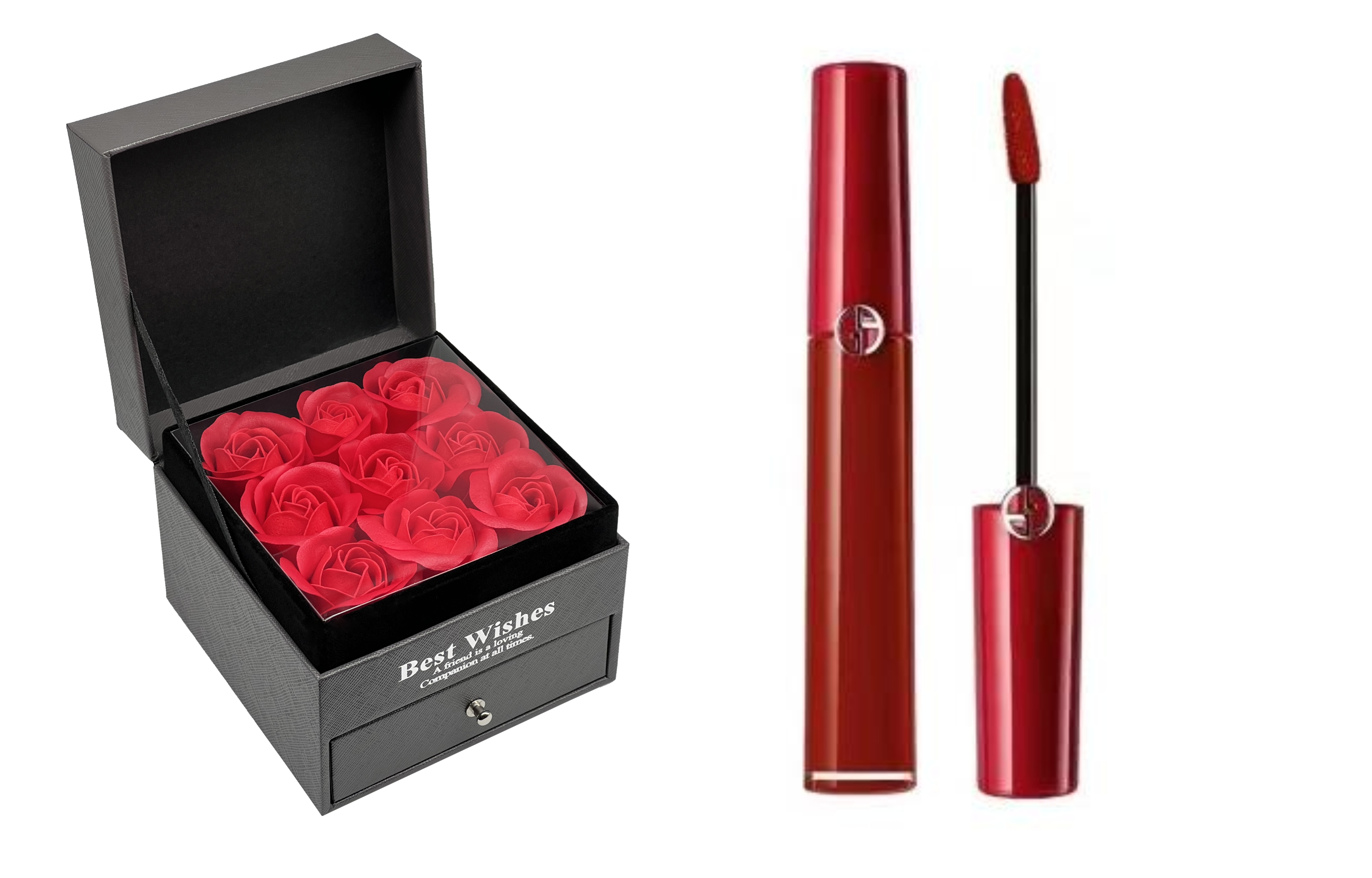 

GIORGIO ARMANI Классическая красная помада AMANI в подарок матовая бархатная с естественным сиянием подарок на день рождения для девушки