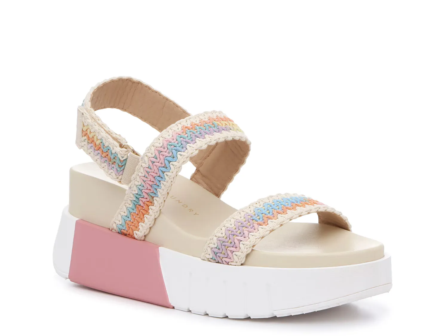 

Сандалии Everly Wedge Sandal Chinese Laundry, цвет multicolor