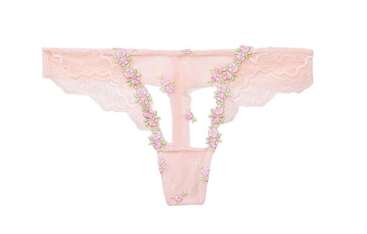 

Женские трусы Victoria's Secret, цвет 1 strip (cherry blossom powder)