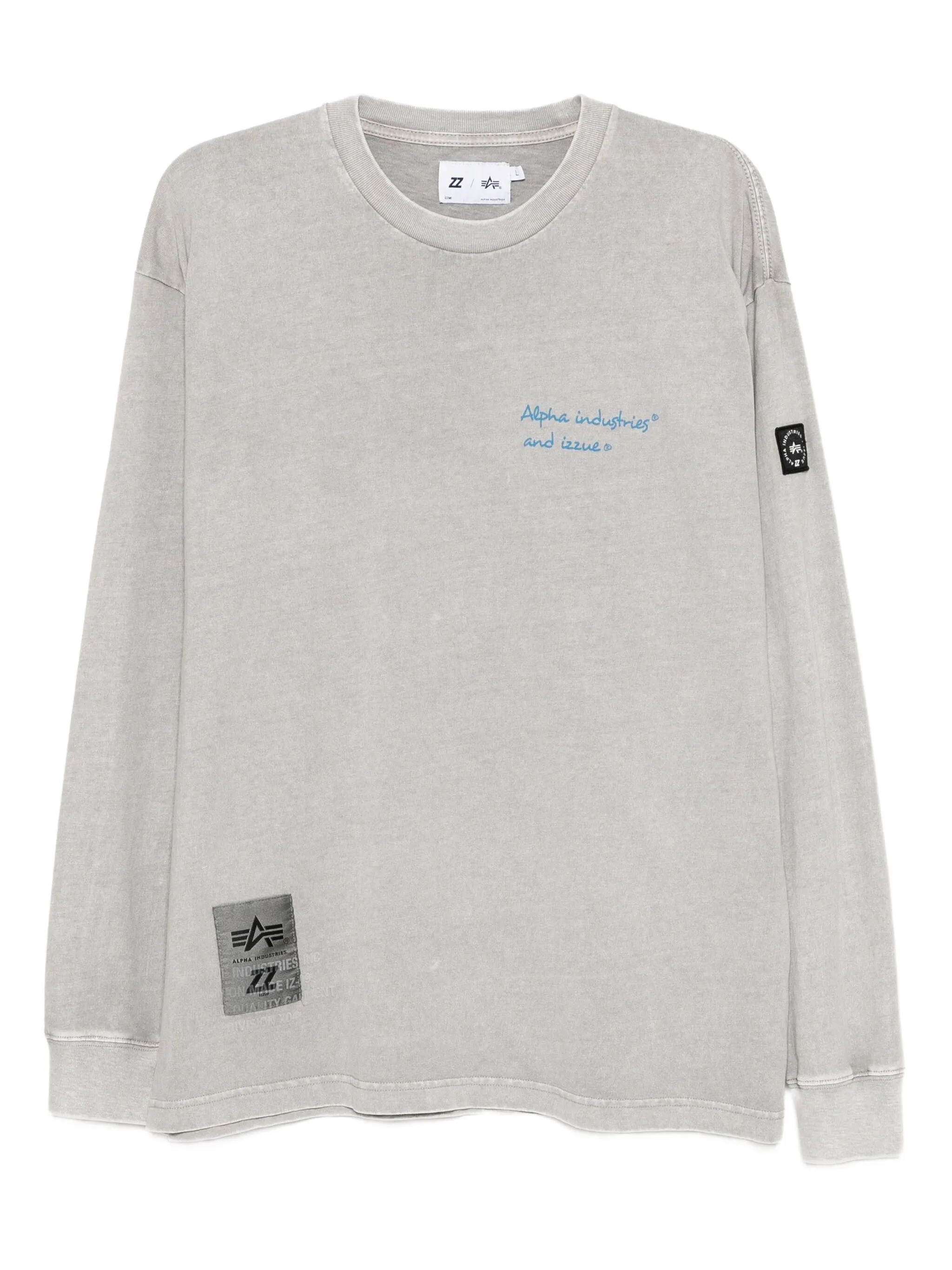 

Футболка с круглым вырезом Izzue, серый