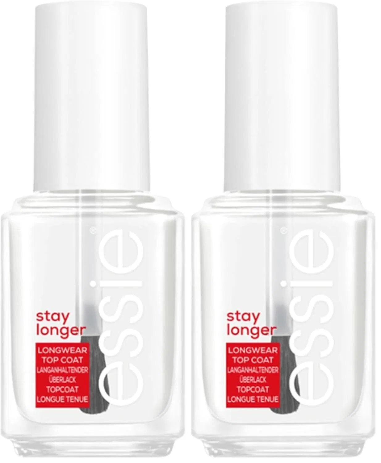 Верхнее покрытие для ногтей «Stay Longer Premium Longwear» от essie, 2 шт. Essie