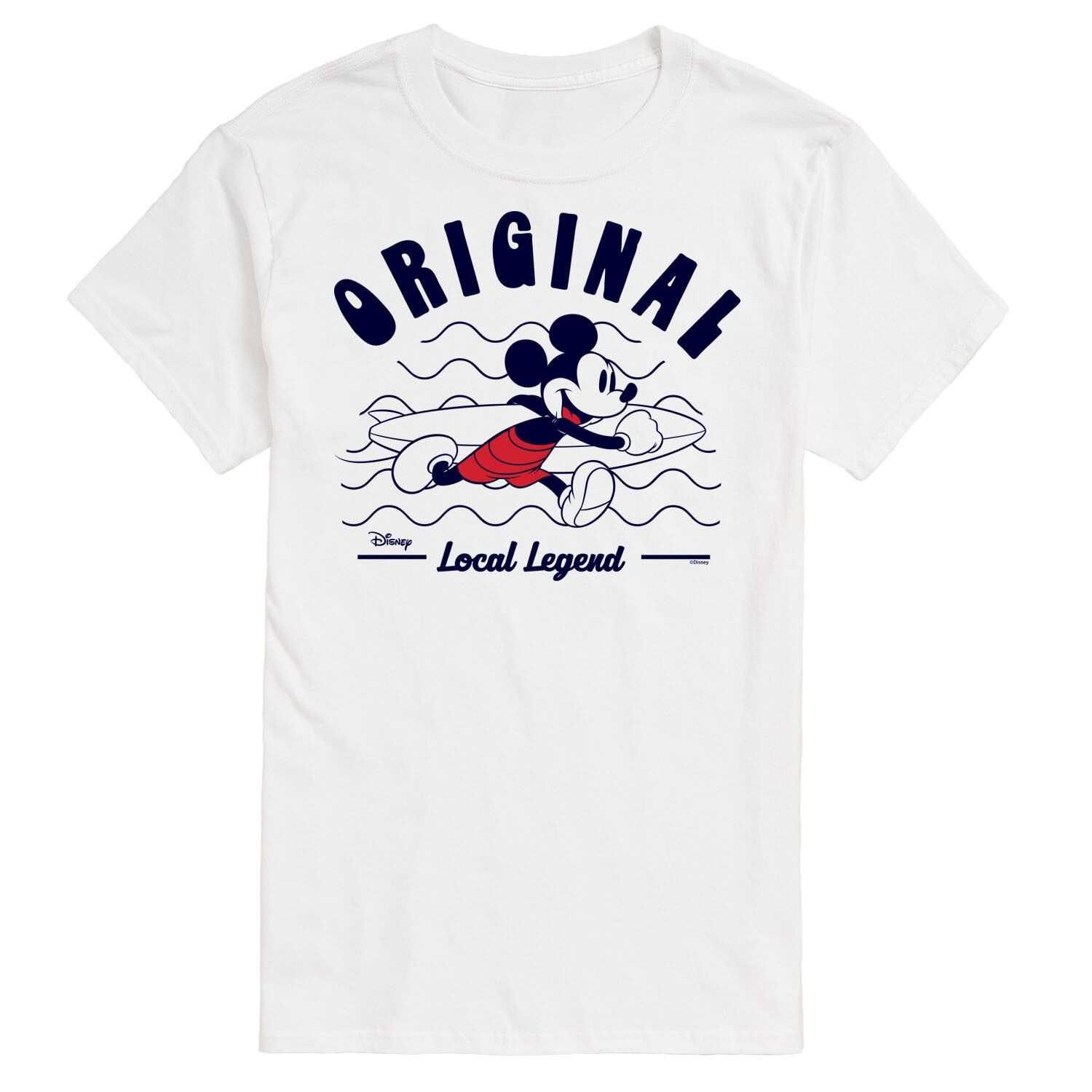 

Оригинальная футболка Big & Tall Local Legend License, белый