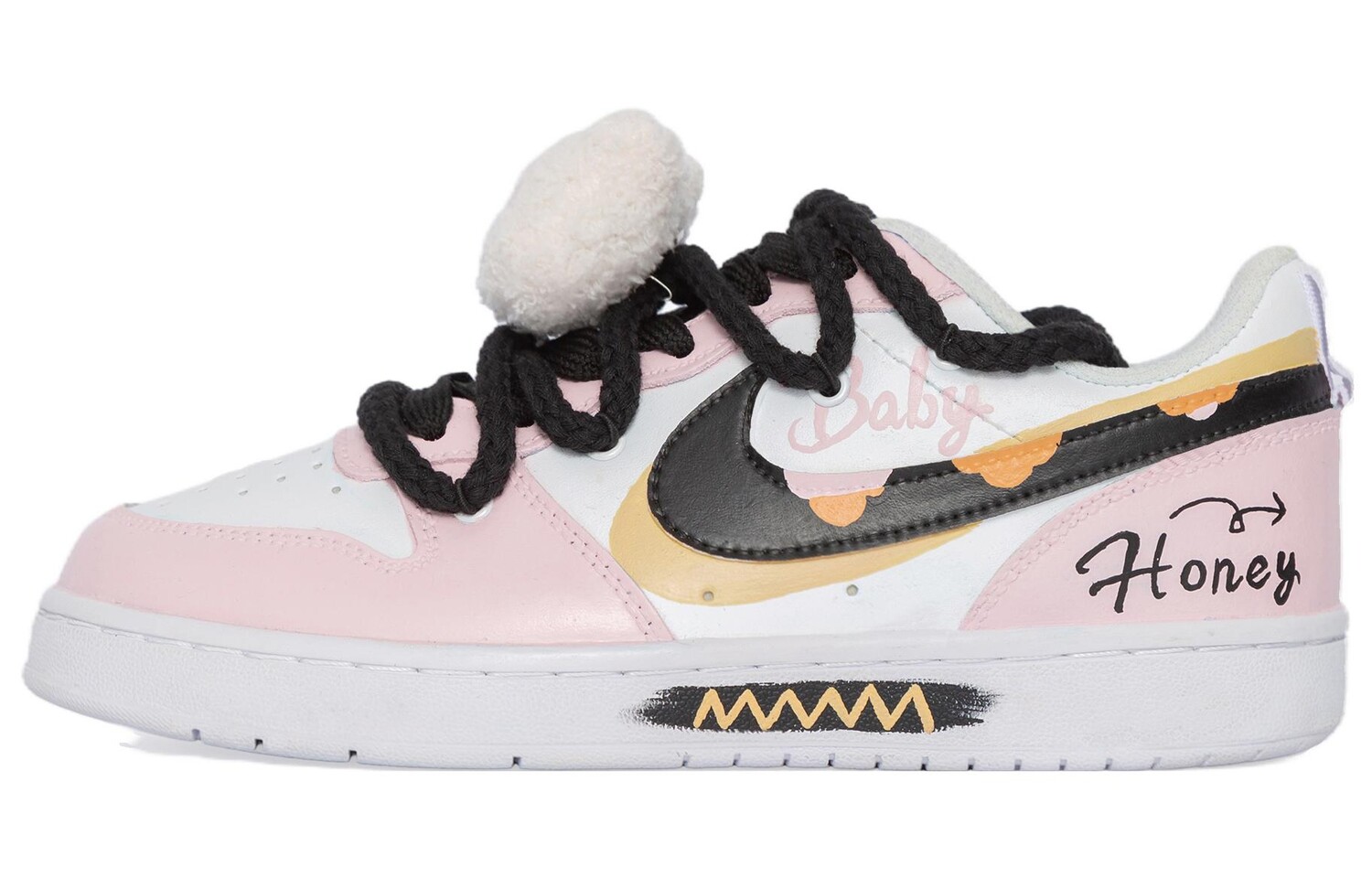 

Женские кроссовки для скейтбординга Nike Court Borough, Pink