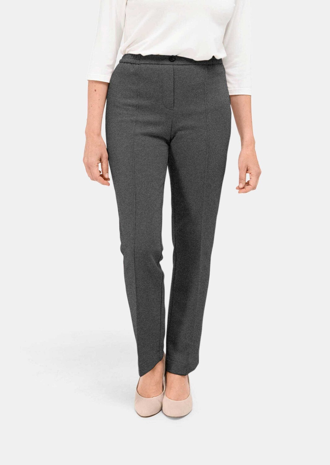 

Брюки GOLDNER Thermo Jersey MARTHA, цвет grau/melange