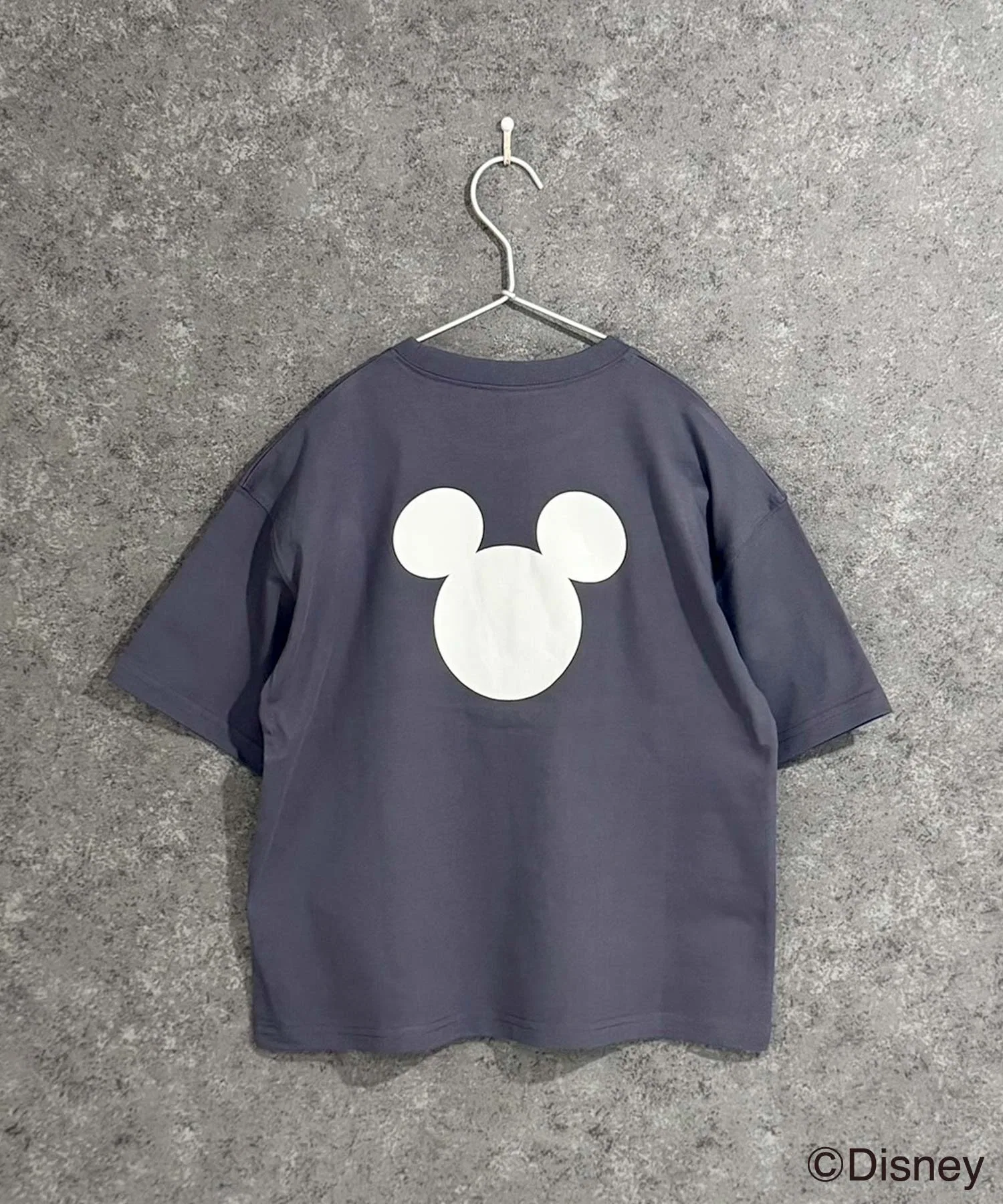 Детская футболка Mickey Mouse оверсайз Disney серая