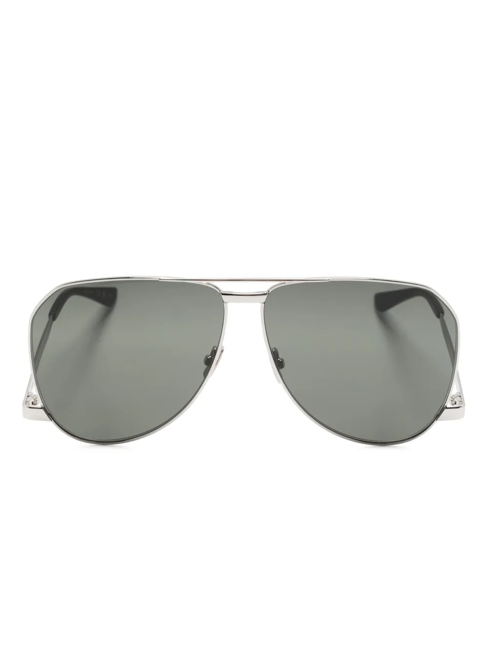 

Солнцезащитные очки-пилоты SL 690 Saint Laurent Eyewear, серебяный