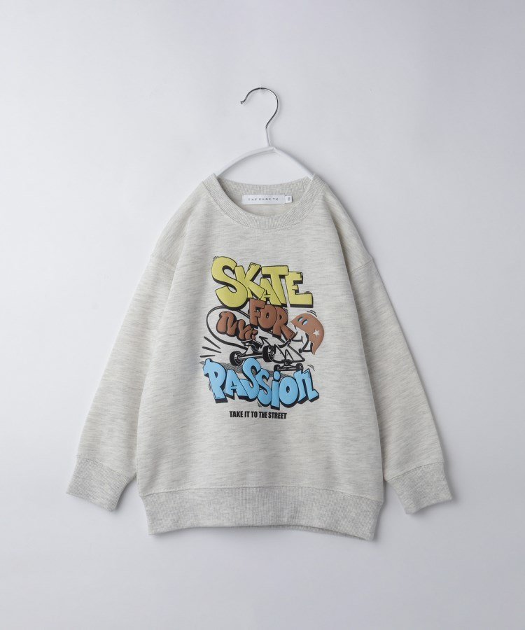 Мини-флисовый пуловер с логотипом THE SHOP TK, Ivory(404)