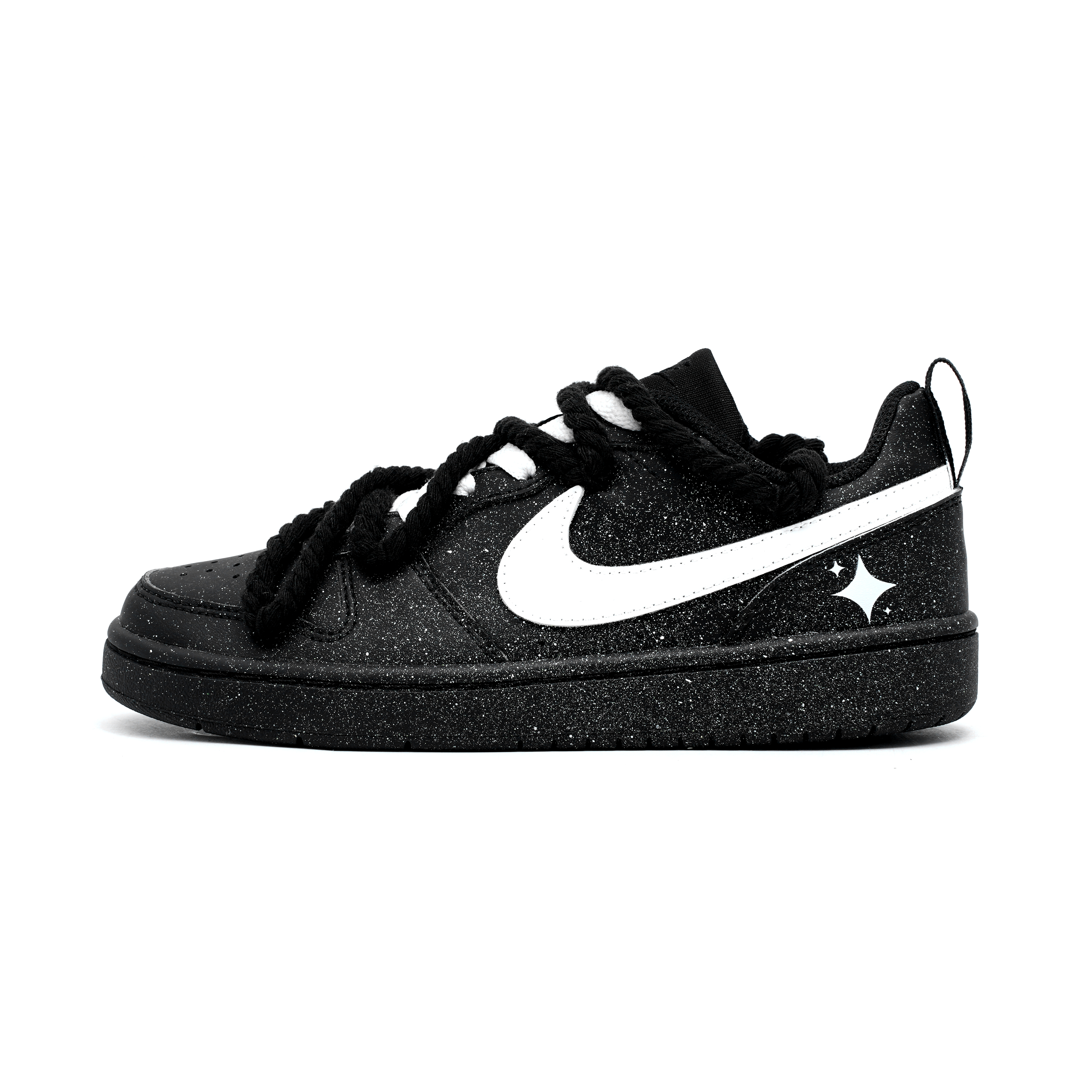 

Nike Детские кроссовки для скейтбординга Court Borough Anti Kick, черные, для подростков