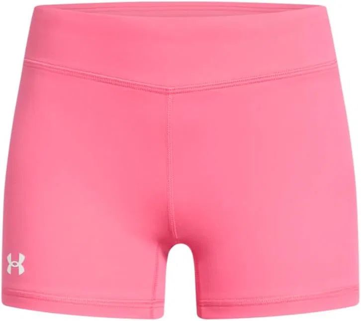 Under Armour Girls Motion Shorty, (672) Super Pink//White