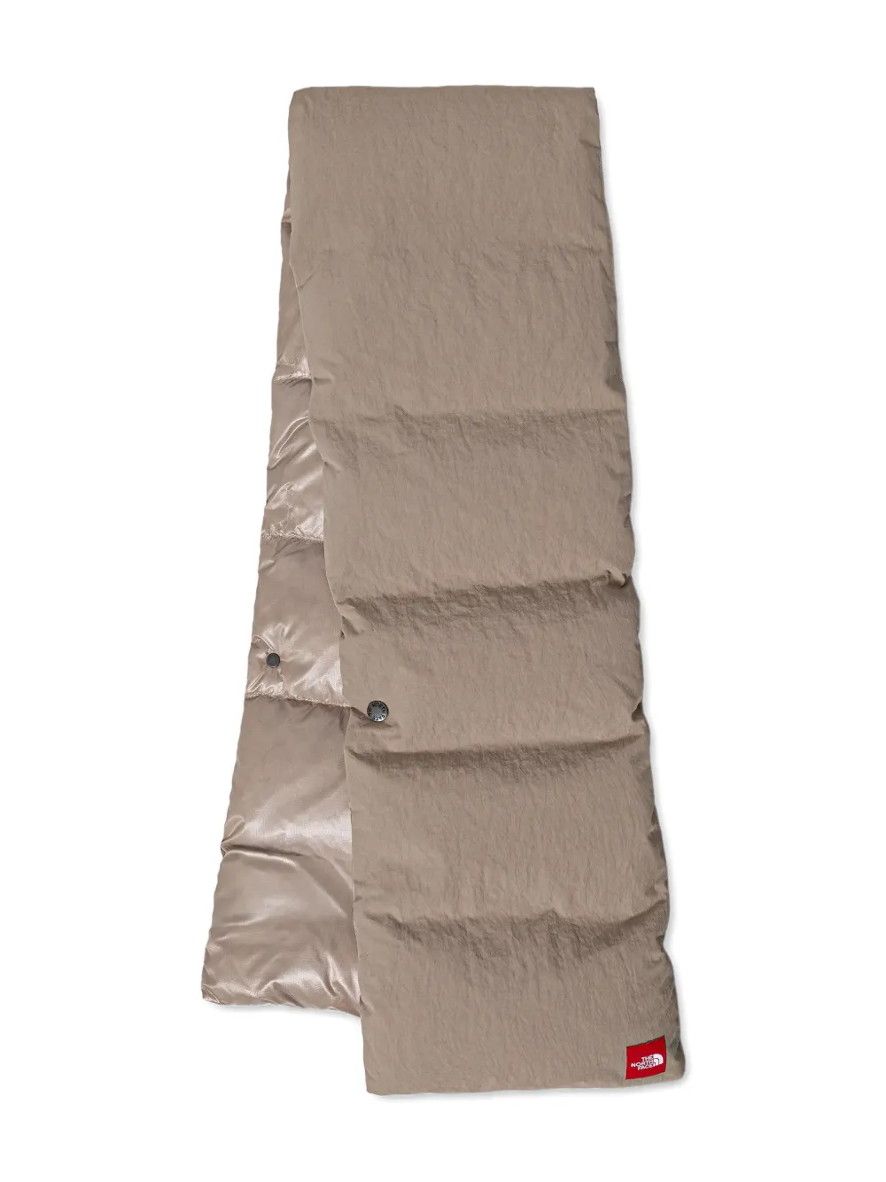 

Стеганый шарф с пуговицами The North Face, нейтральный