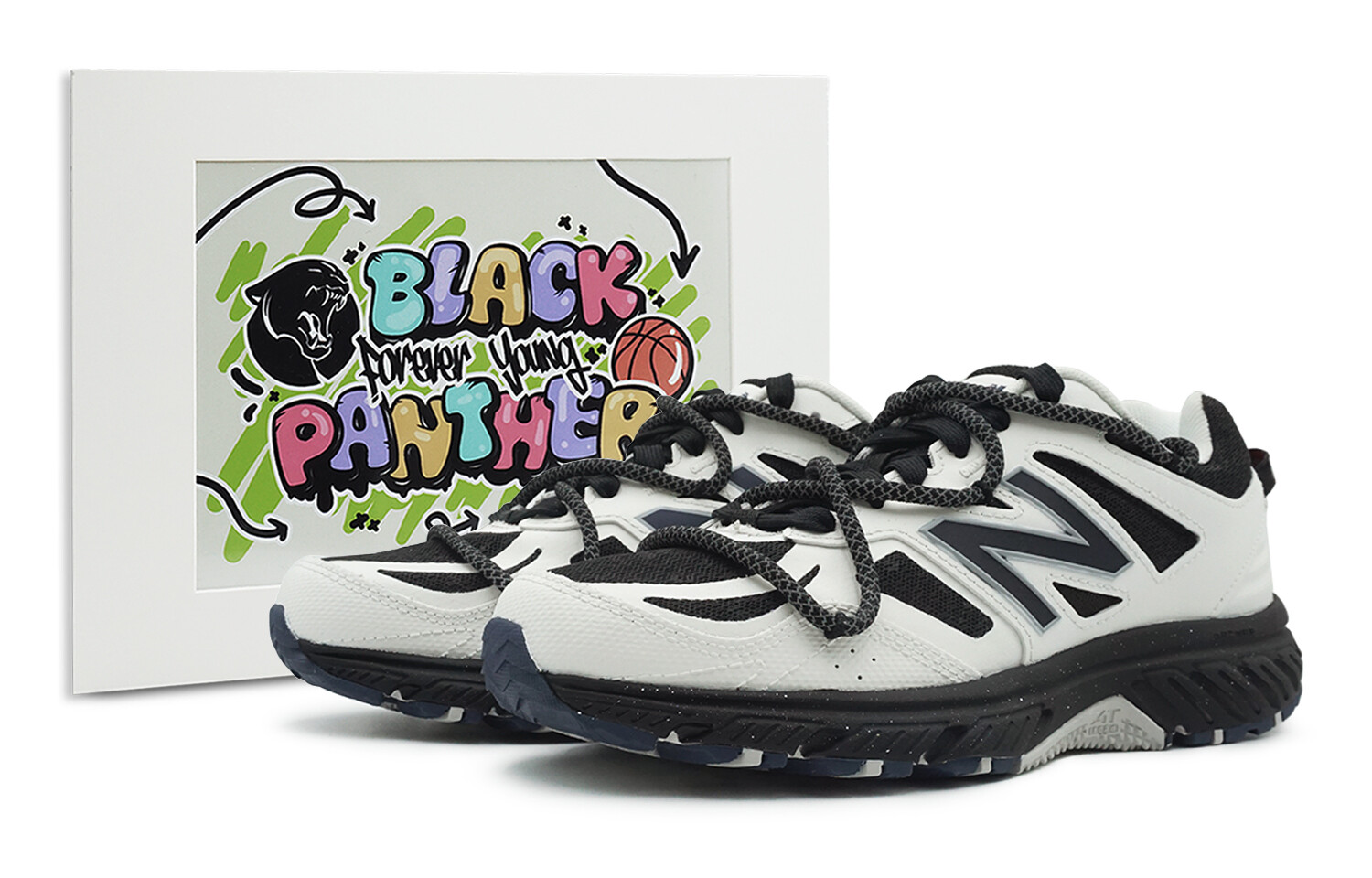 

Кроссовки NB 510 унисекс с низким верхом белые/черные New Balance