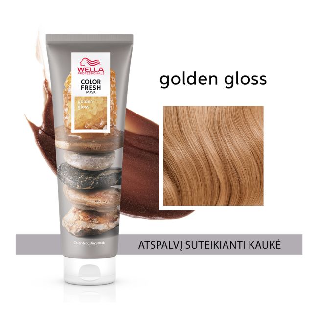 Маска для волос Color Fresh, тонирующая Wella Professionals, 150 мл (golden грloss) — фото 2