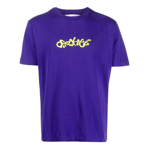 

Футболка opposite arrow slim t-shirt 'purple' Off-White, фиолетовый