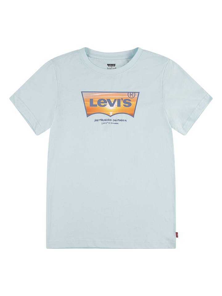 

Футболка Levi's Kids, светло-синий