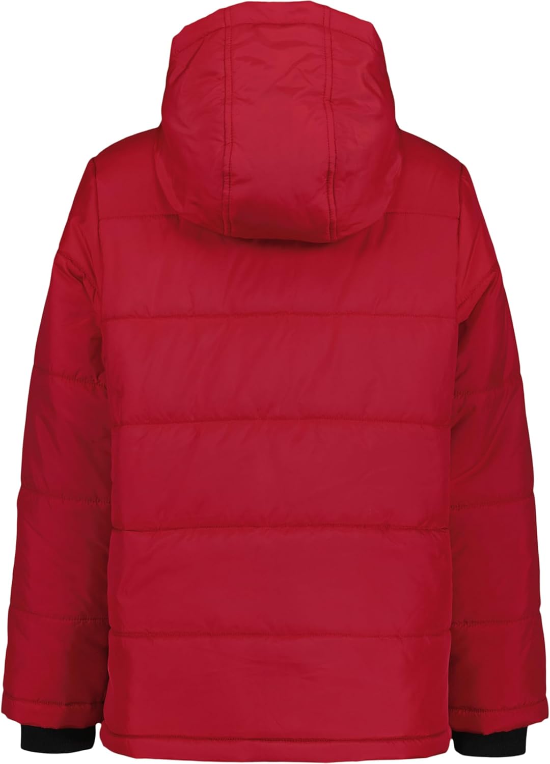 Пуховик Tommy Hilfiger Boy's Chevron Color Block (для детей старшего возраста), Sleeve Logo Scooter Red — фото 3