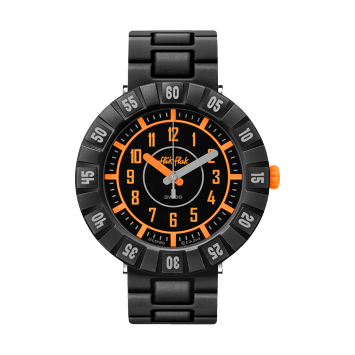 

SWATCH Часы Unisex Flik Flak Feifei Series 36.7mm Black Watch ZFCSP093