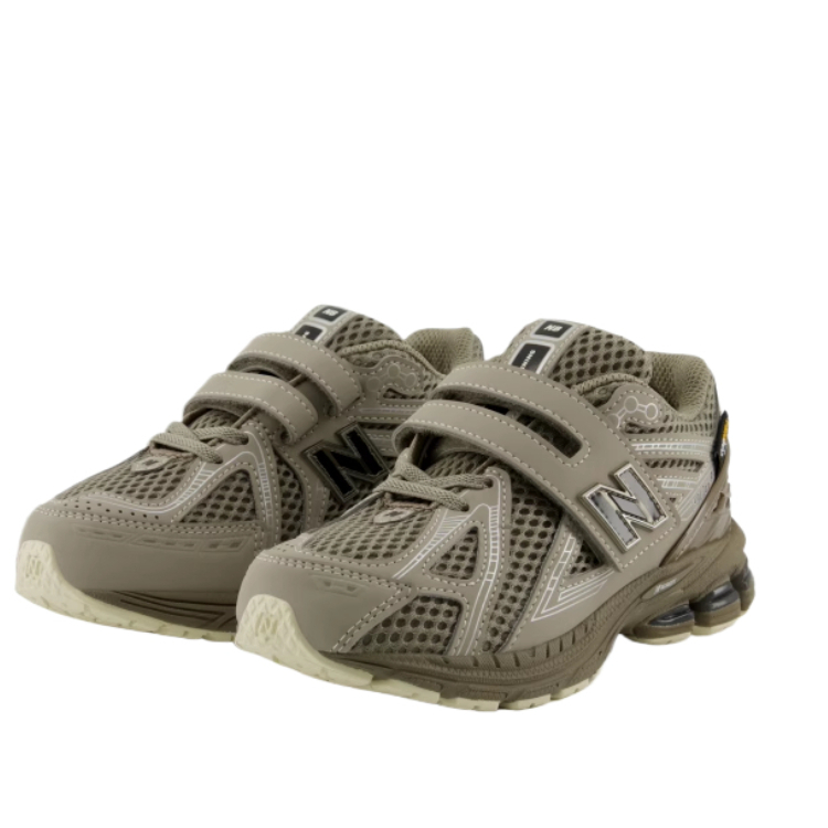 Детские кроссовки Mid top Kids Lifestyle Shoes New Balance, хаки — фото 2