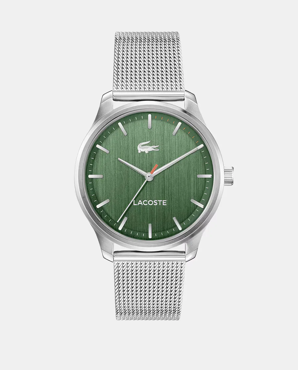 

Лиссабон 2011374 стальные мужские часы Lacoste, серебрянный