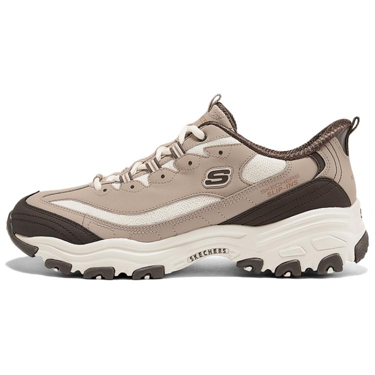 

Skechers Кроссовки Slip Ins, износостойкие, дышащие, низкие, массивные, мужские, коричневые, бежевые