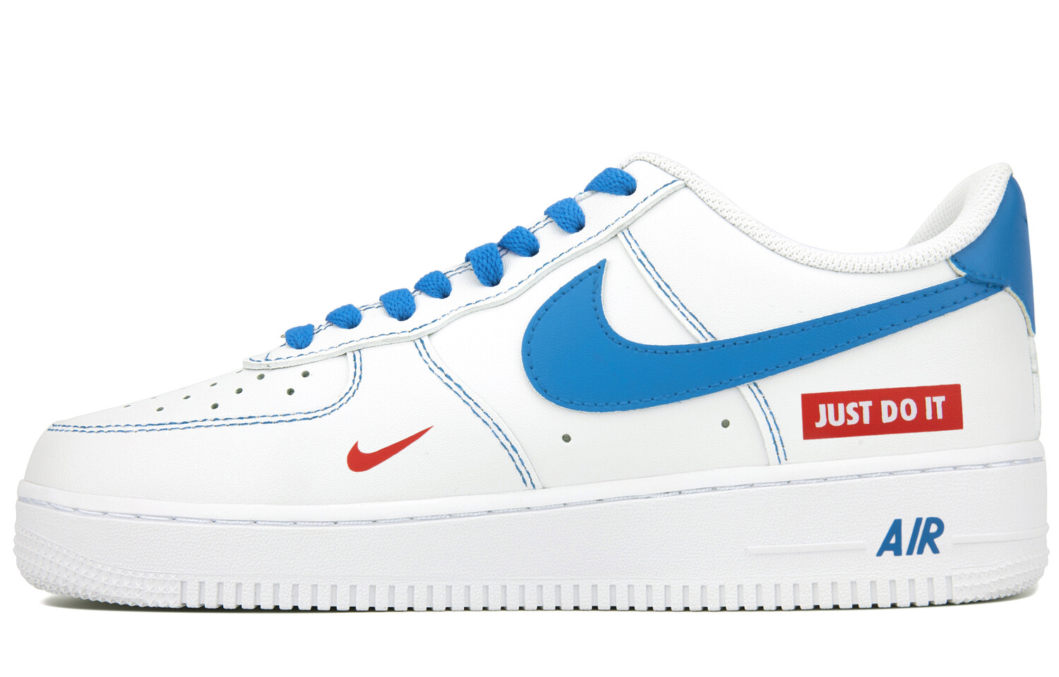 

Кроссовки Air Force 1 для скейтбординга унисекс с низким верхом Nike, красный/белый/синий