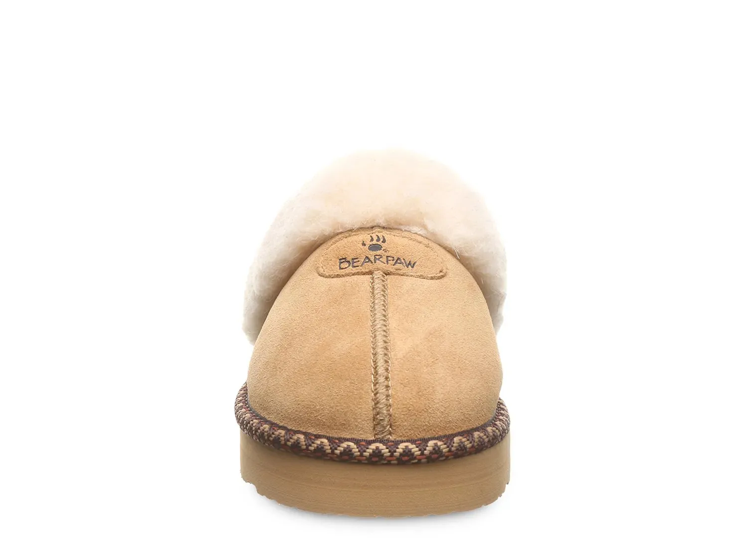Тапочки Bearpaw Loki - женские, коньячного цвета — фото 2