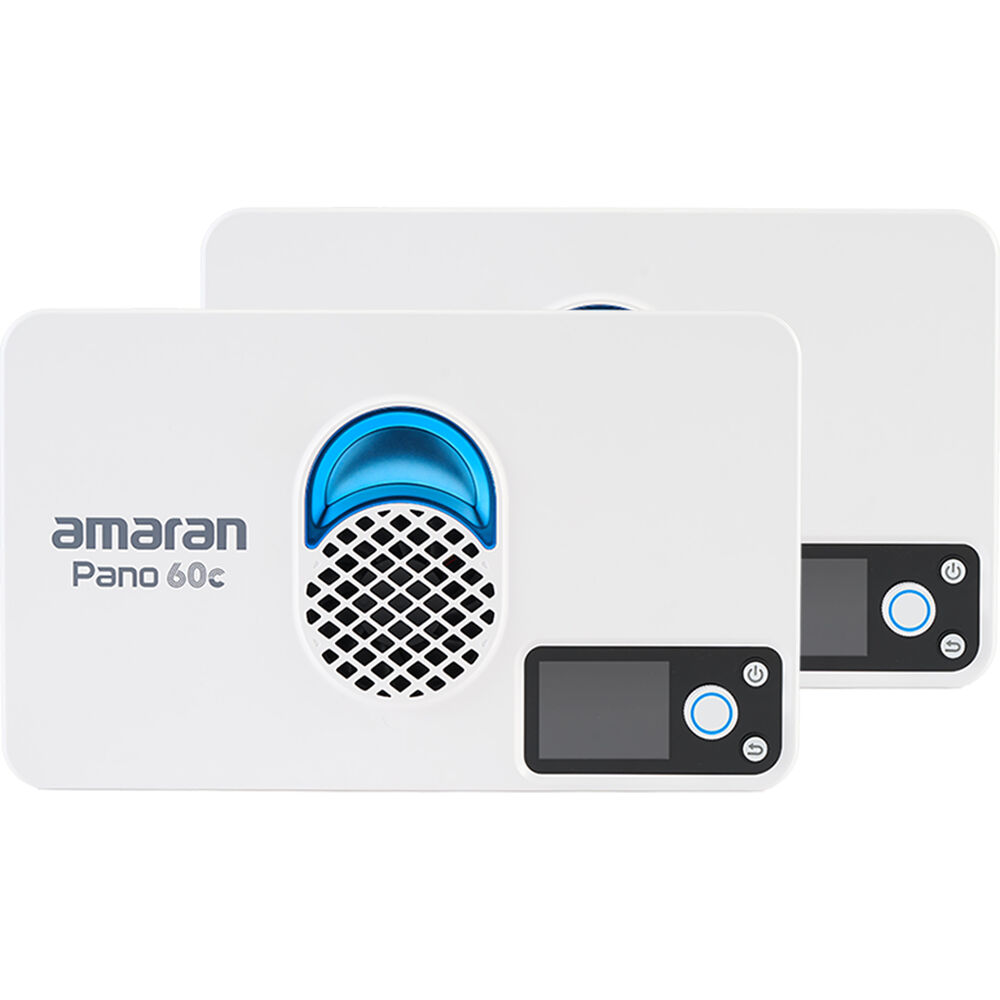 

Мобильная световая панель amaran Pano 60c RGB COB (комплект из 2 ламп, белый)