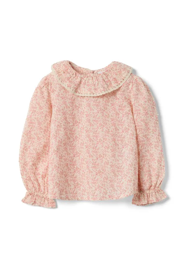 Блузка прямого кроя с цветочным принтом Ovs, Beige/Pink