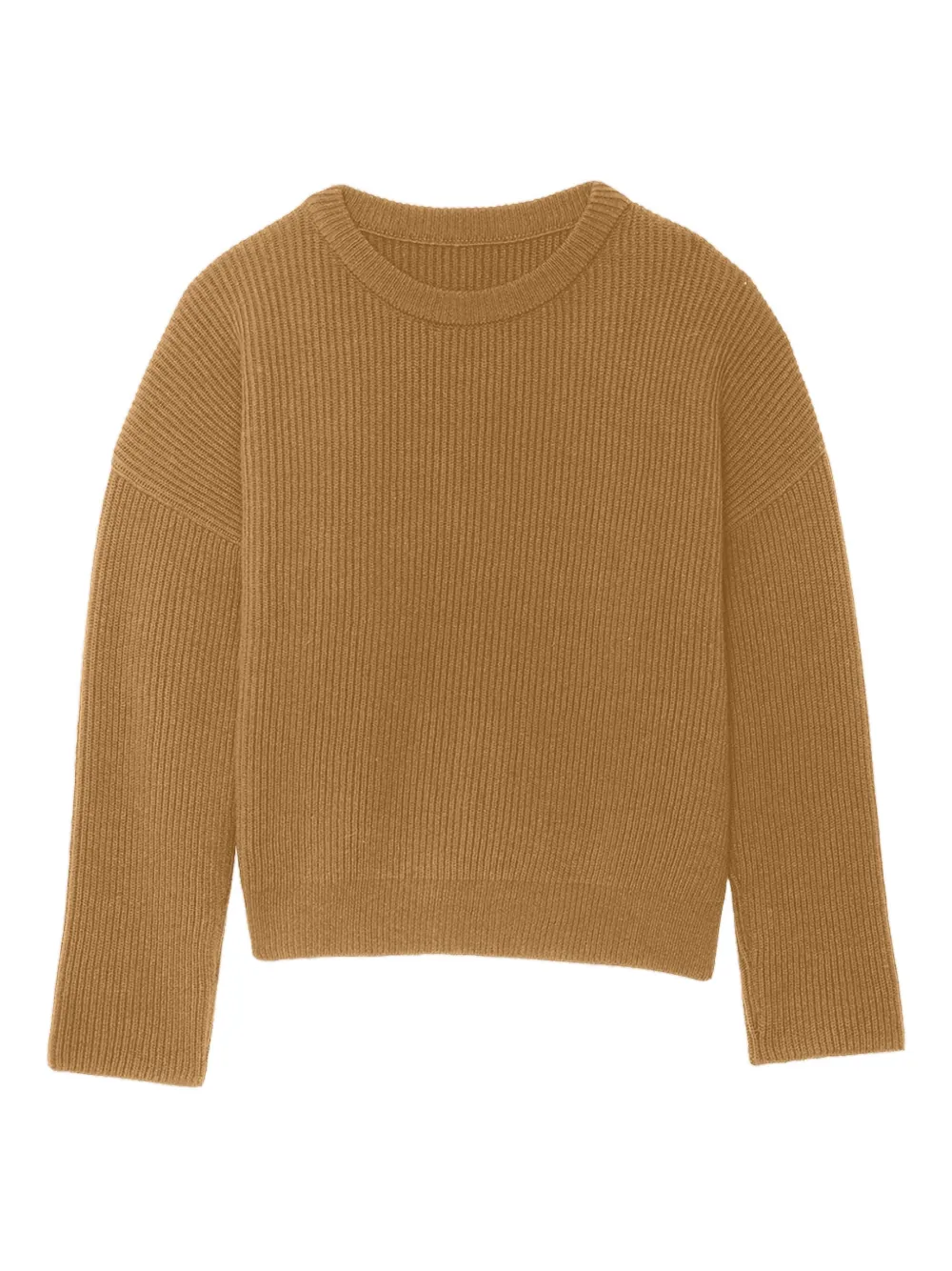 

Кашемировый свитер в рубчик Linnea Lund, коричневый