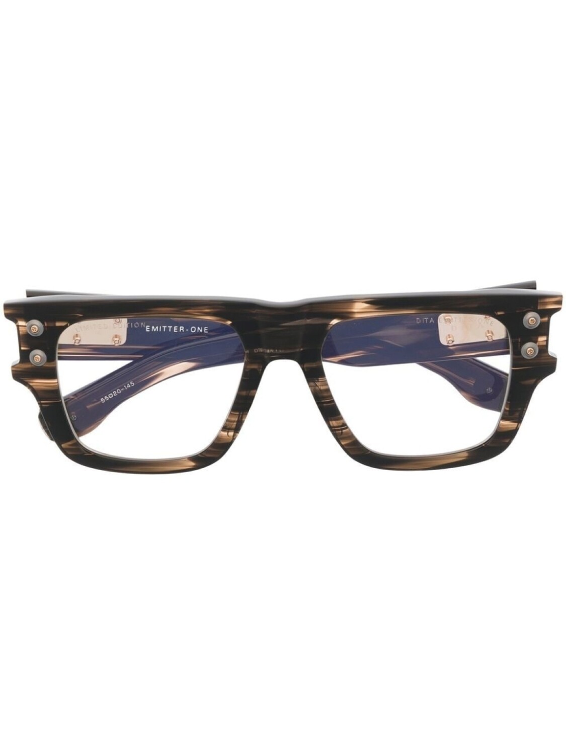 

Dita Eyewear очки в квадратной оправе, черный