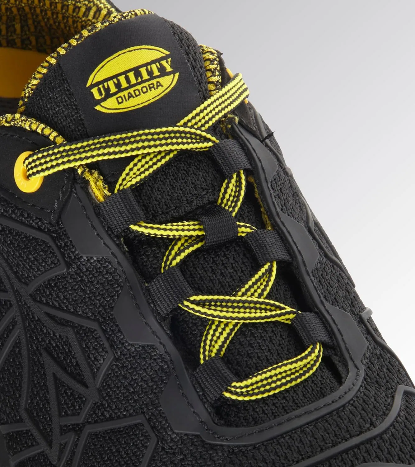 Рабочие кроссовки Utility Diadora - низкие рабочие кроссовки Run Text Low S1P SRC ESD для мужчин и женщин, Black — фото 4
