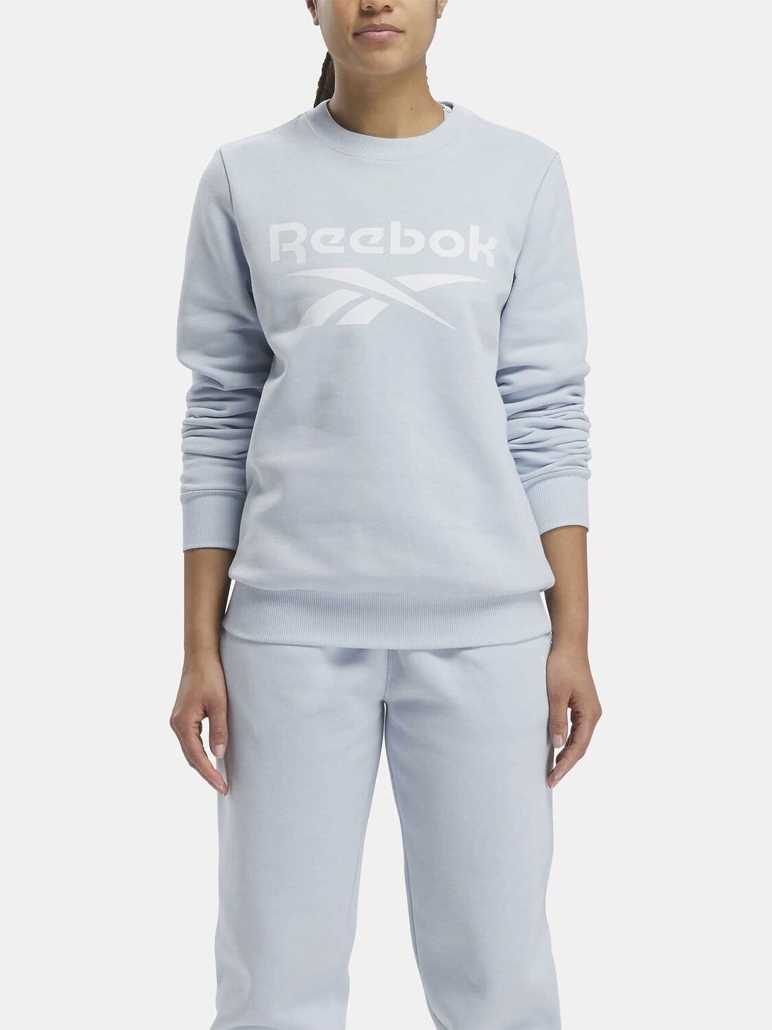 

Блуза Reebok RI BL Fleece Crew, синий