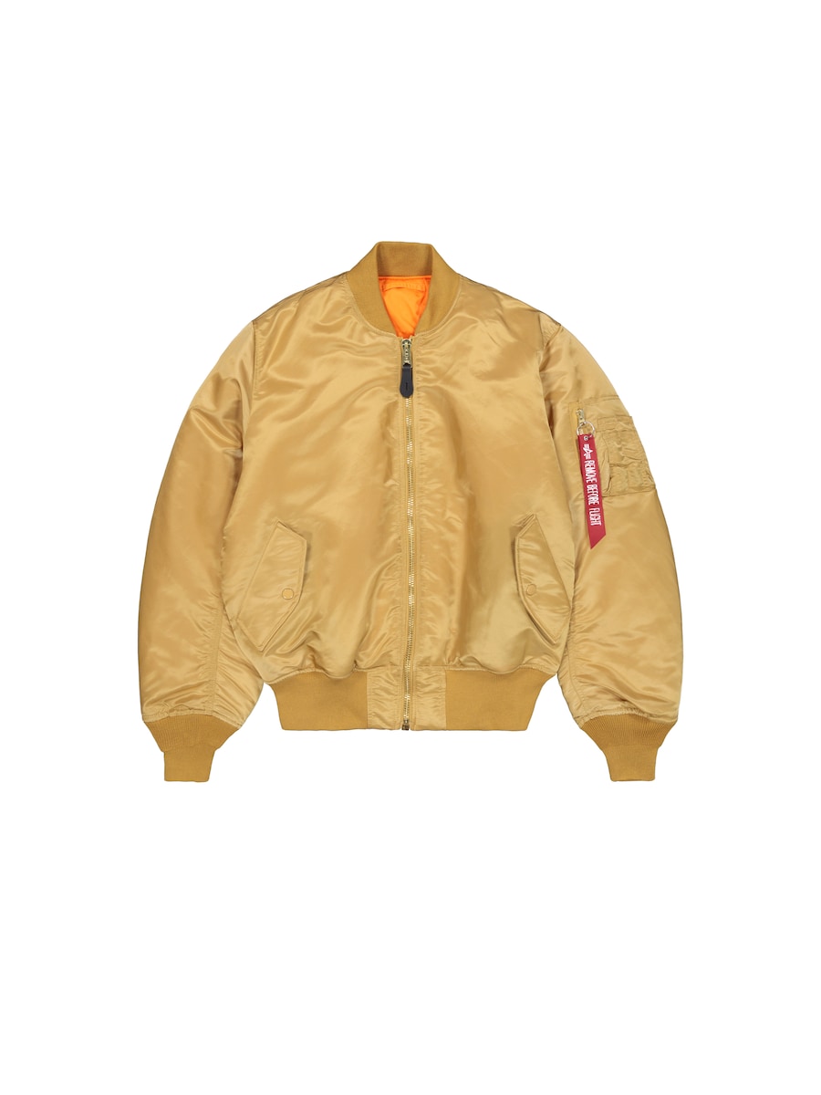 

Зимняя куртка ALPHA INDUSTRIES MA-1 Heritage, золотой