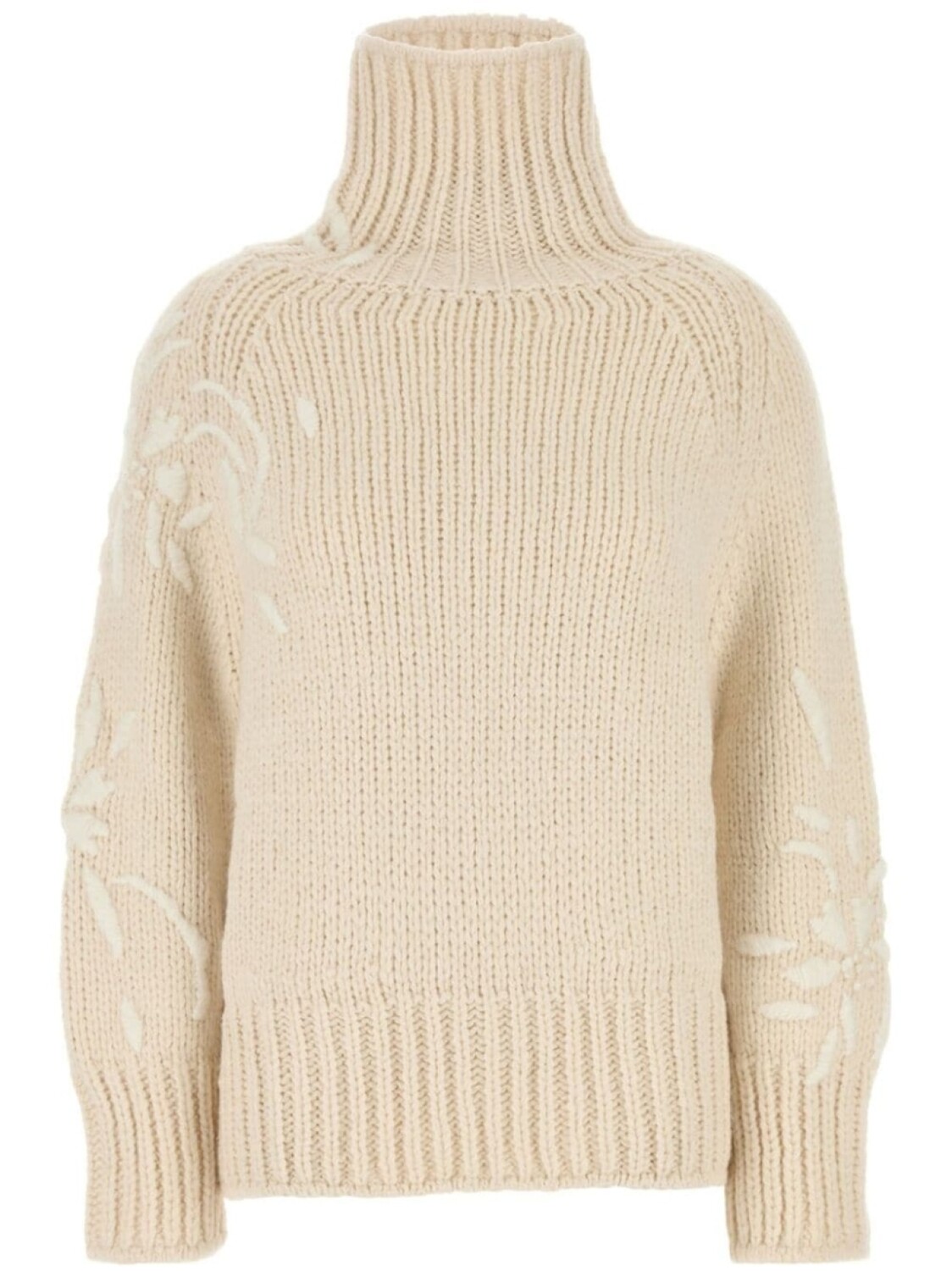 

Ermanno Scervino джемпер из шерсти альпаки с вышивкой, серый