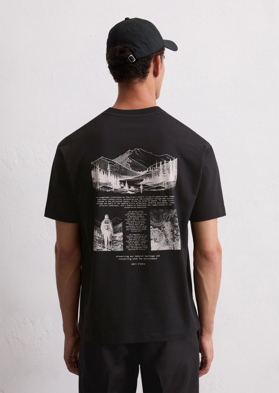 

Футболка Marc O'Polo SHORT SLEEVE RELAXED FIT ARTWORK, Black