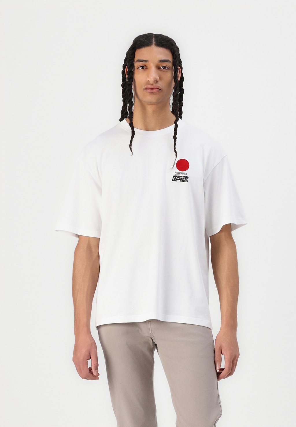 

Футболка с принтом SUN UNISEX Edwin, белый
