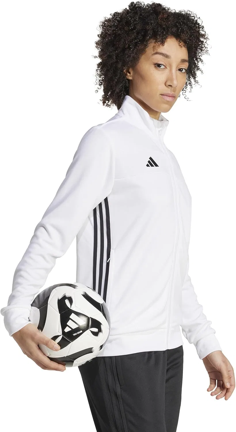 Тренировочная куртка adidas Tiro 25 Essentials, White/Black — фото 3