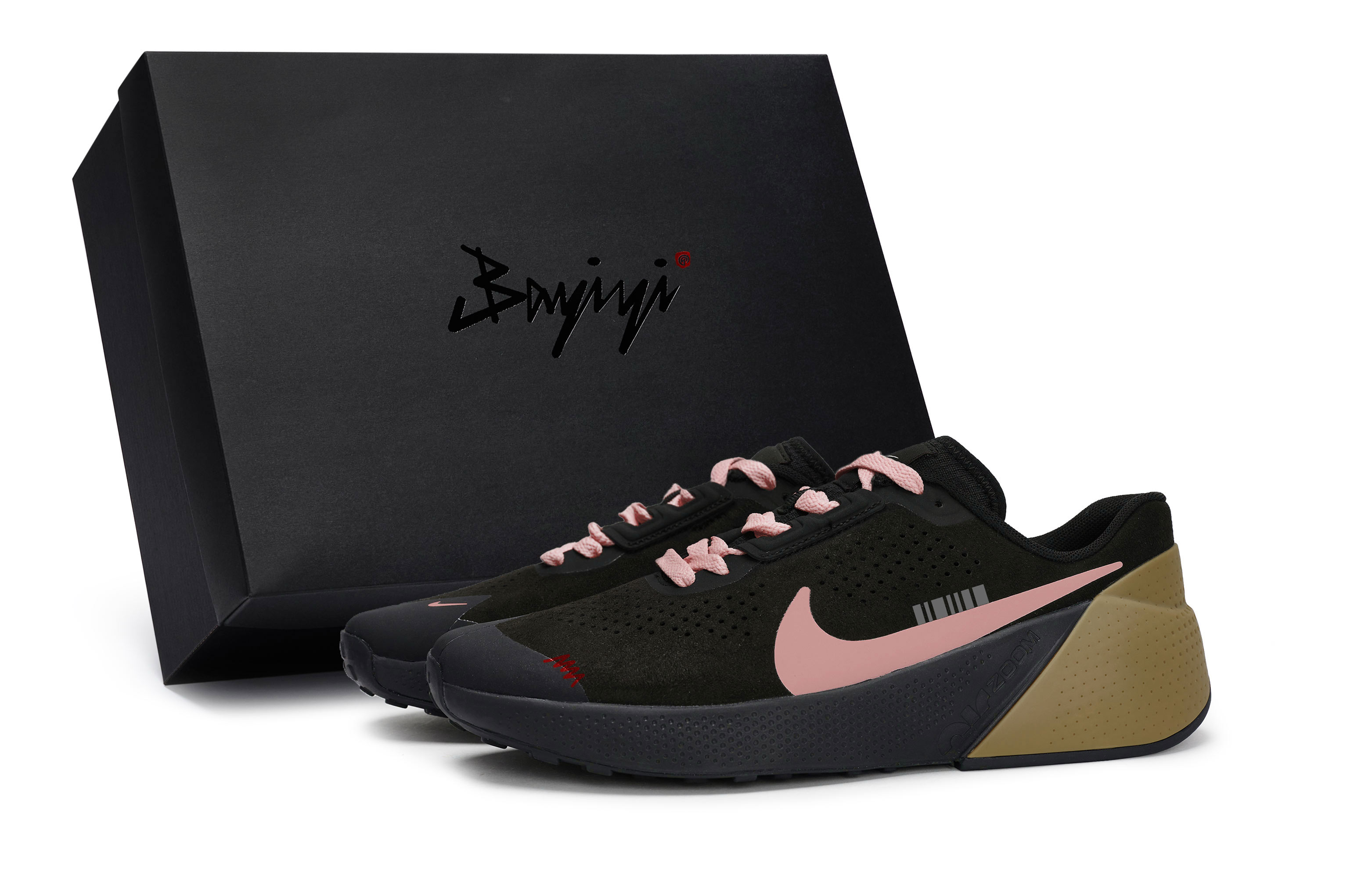 

Nike Кроссовки Air Zoom TR 1 мужские низкие, коричневые/телесно-розовые