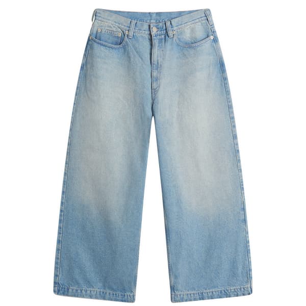 

Широкие джинсы-баллоны Beams, индиго