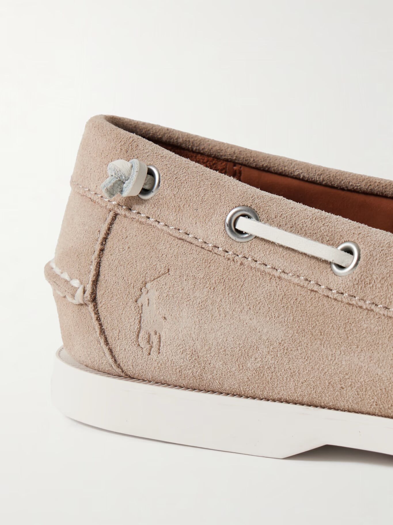 

Туфли-лодочки Merton Suede POLO RALPH LAUREN, серо-коричневый