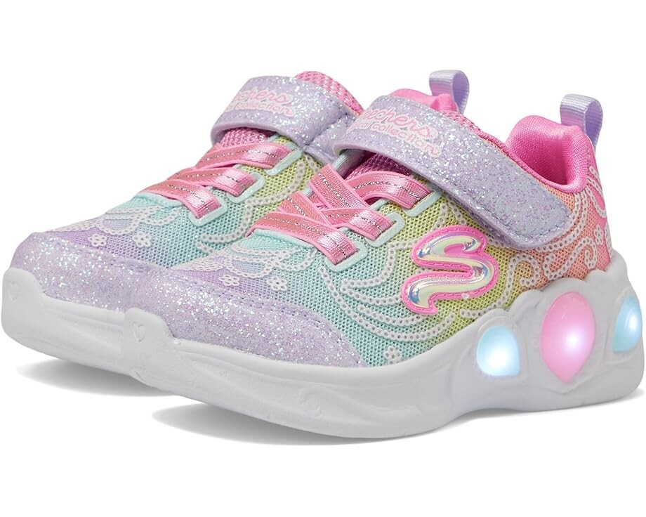 

Кроссовки SKECHERS KIDS Sport Lighted-Lighted Princess 302686N, разноцветный