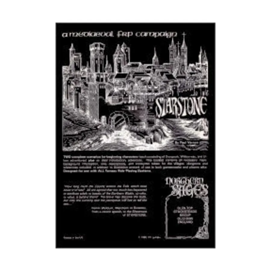 

Модуль Starstone, Fantasy Modules (Northern Sages)