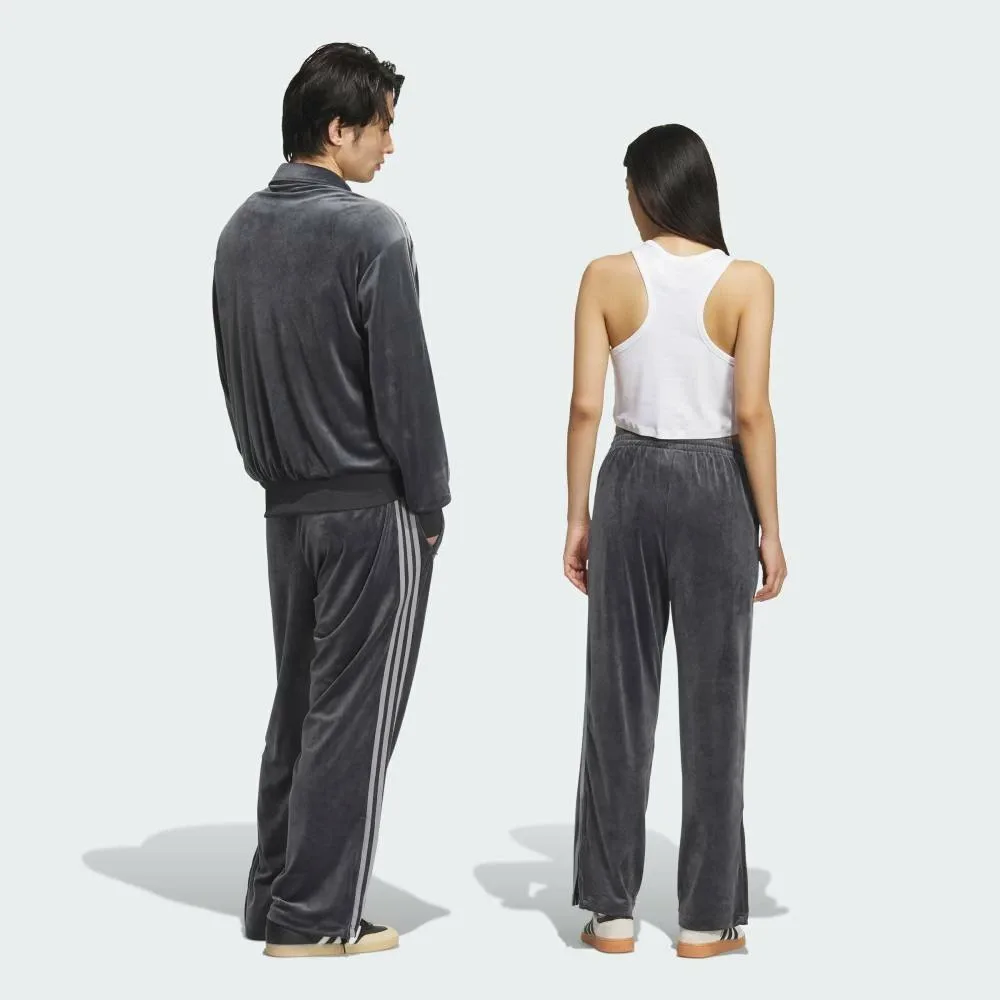 Спортивные брюки FB TP VELOUR / Firebird из велюра Adidas, gray — фото 2