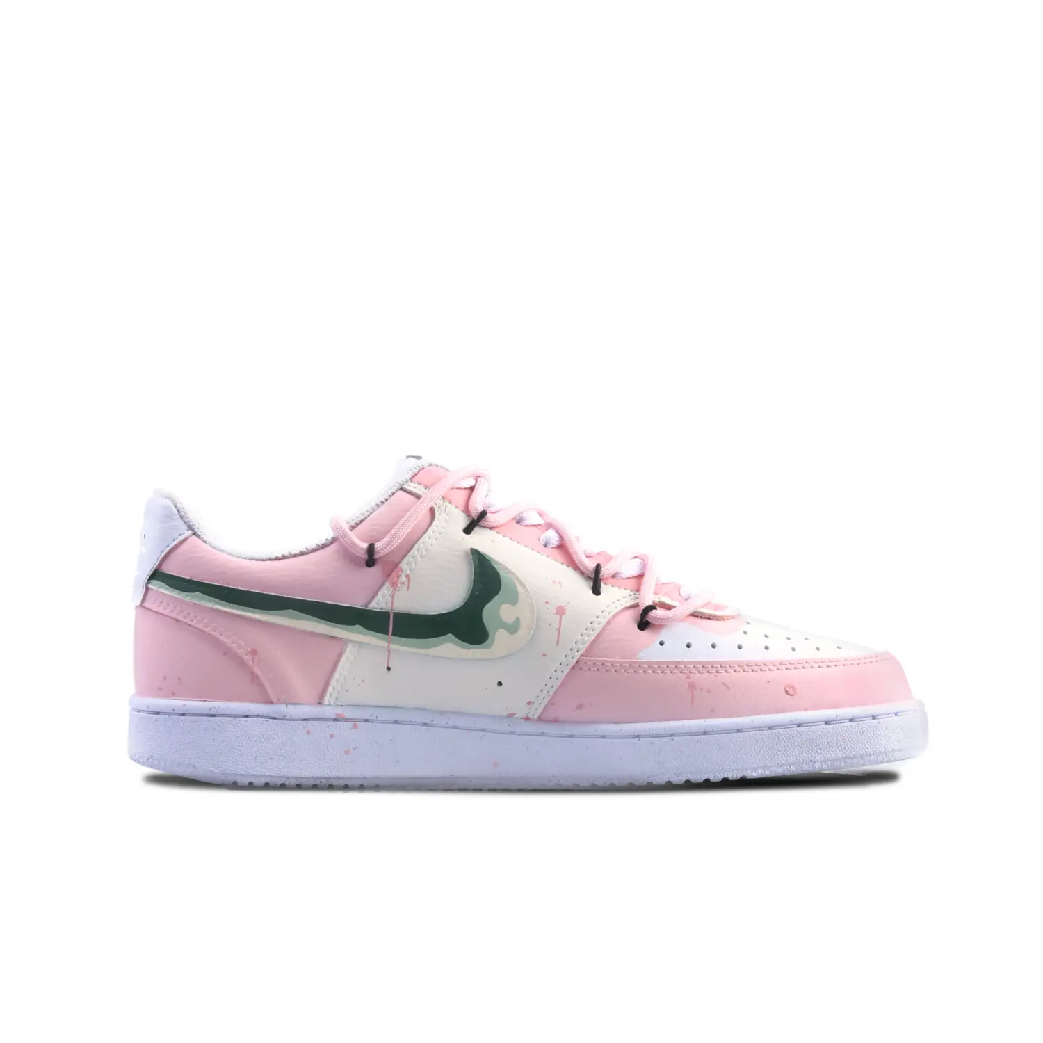 

Court Vision 1 Скейтборд Кроссовки Мужские Низкие розовый Nike, розовый