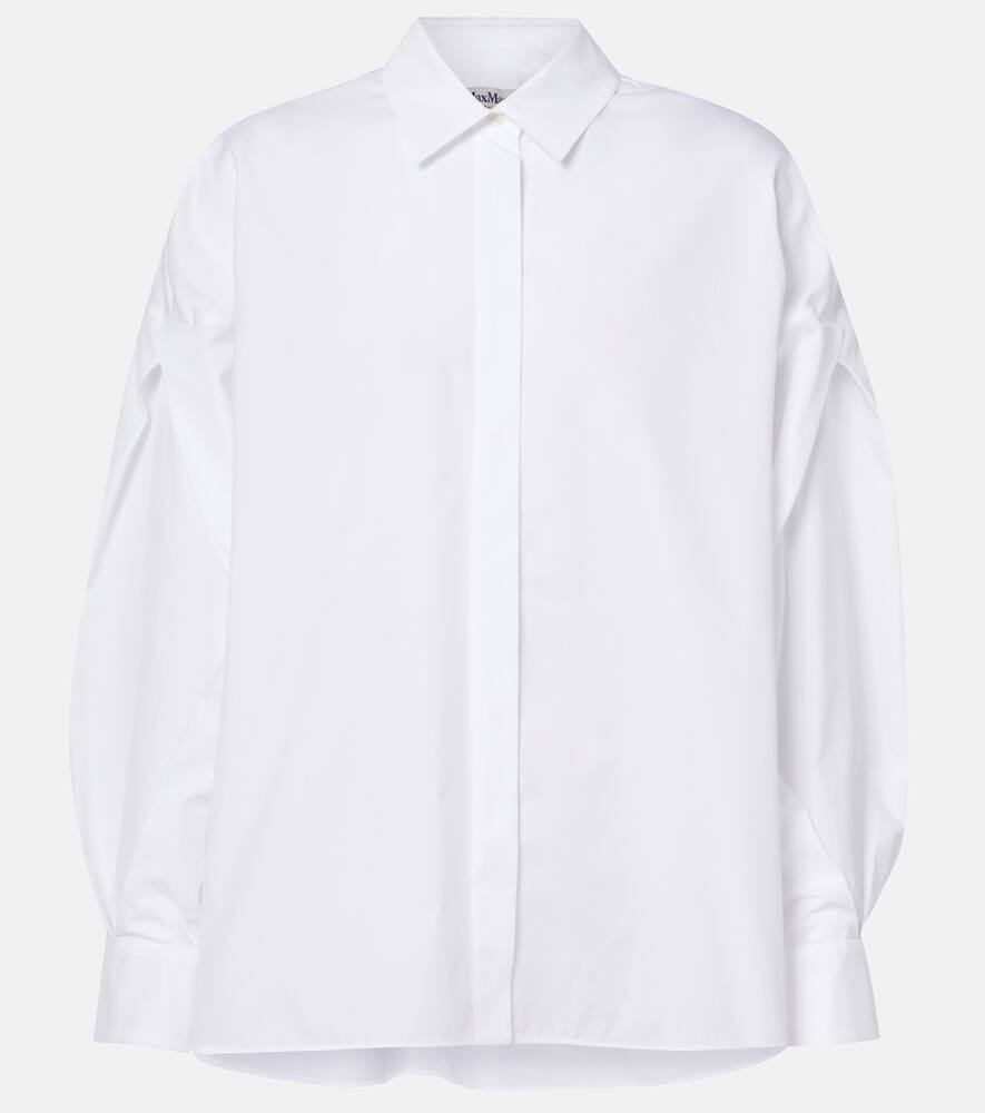 

Хлопковая рубашка 'S Max Mara, Bianco
