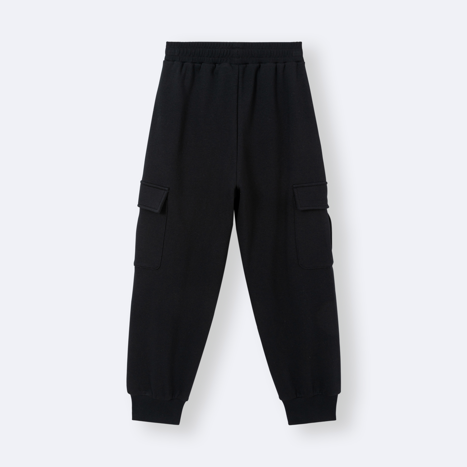 Детские вязаные тонкие спортивные штаны PUMA, medium heather серый — фото 4