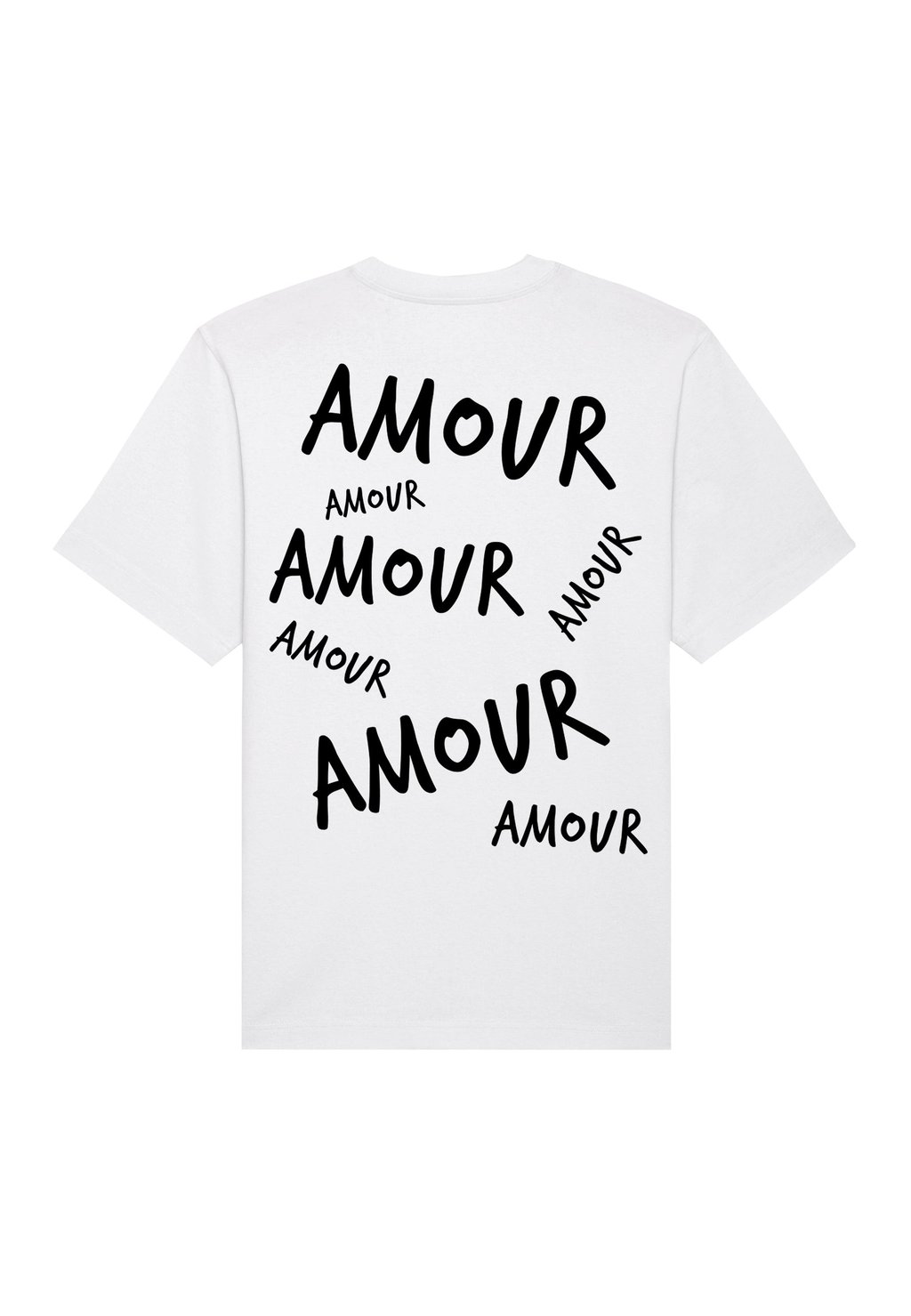 

Футболка с принтом AMOUR 3 BACK HEAVYWEIGHT Mira Paris, белый