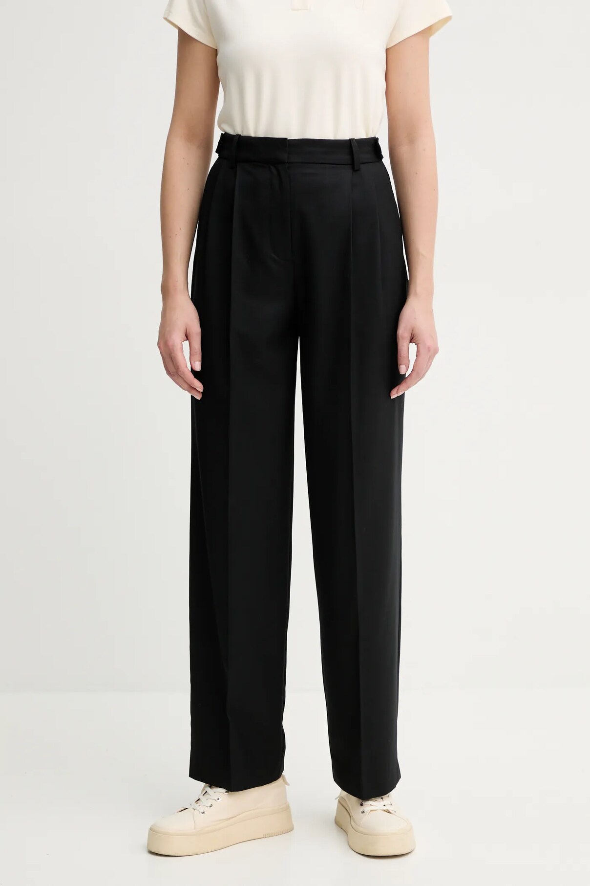

Брюки из шерсти, pantalon joseon A.P.C., черный